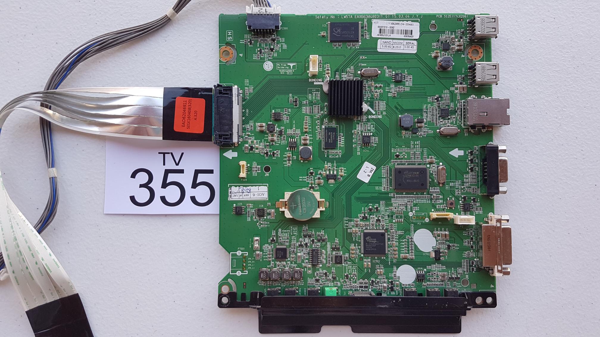Placa Main Eax66384803(1.0) Lw57a