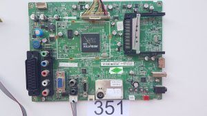 Placa Main 40-Mt10l1-Mag2xg Sintonizador Tdtk-G731d