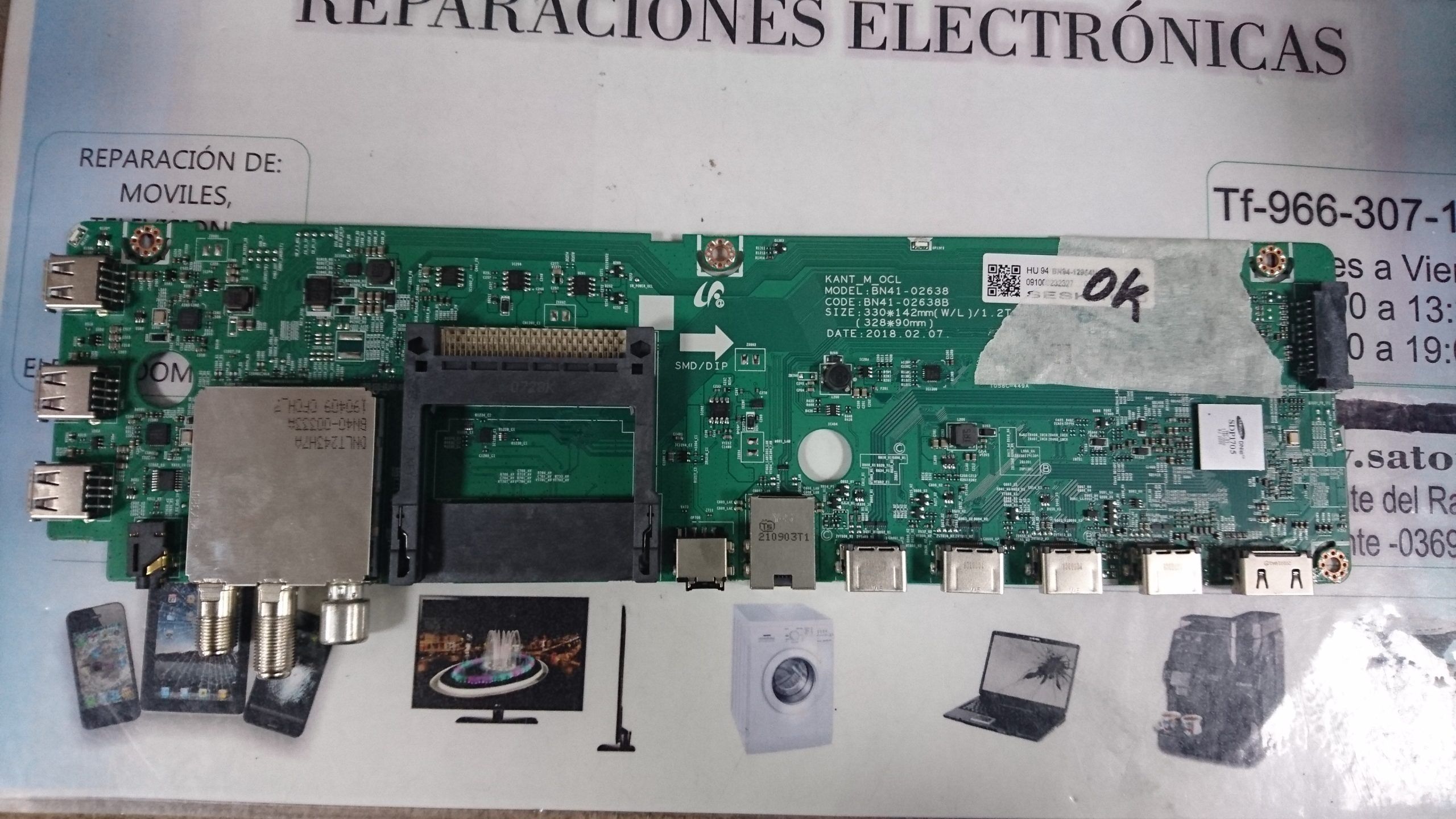 Placa Main Bn41-02638b Para Tv