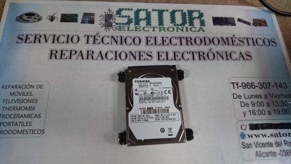 Disco Duro Toshiba 250gb Mk2559gsx