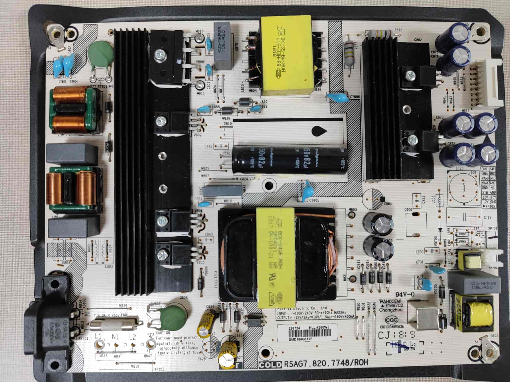 Fuente alimentación RSAG7