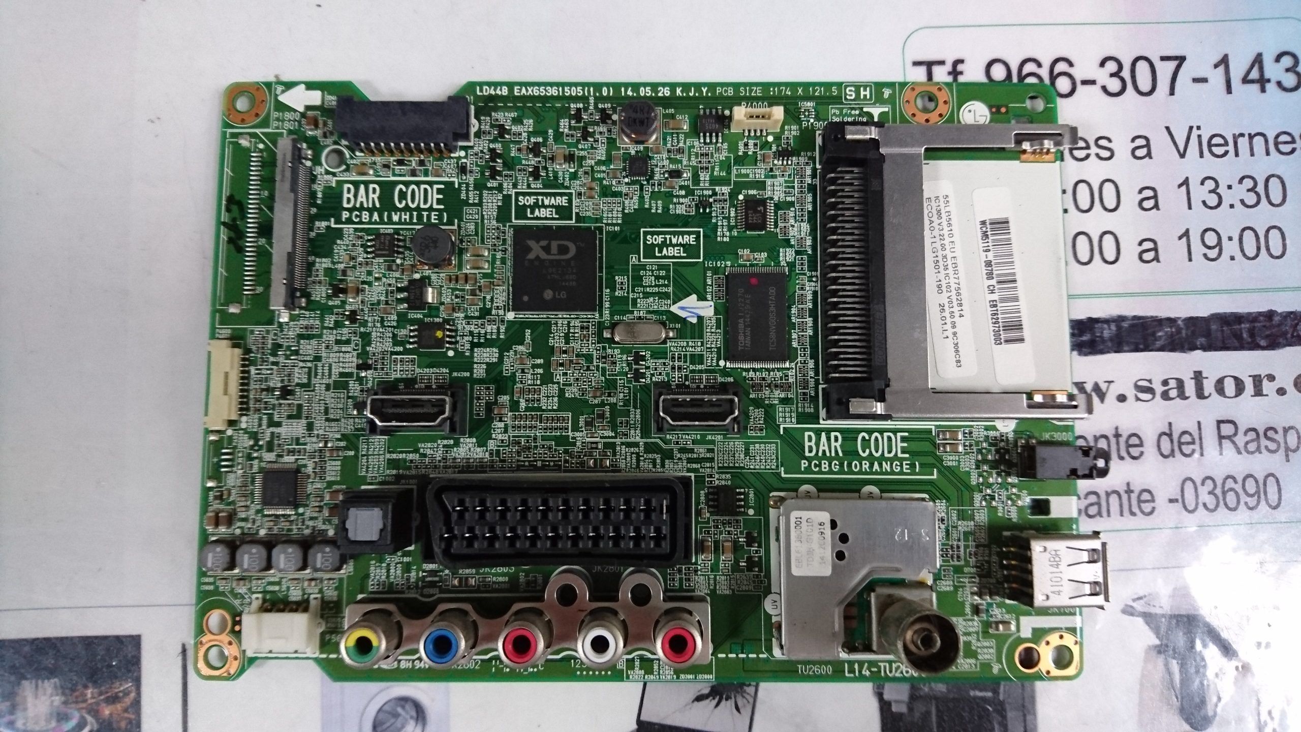 Placa Main Eax65361505
