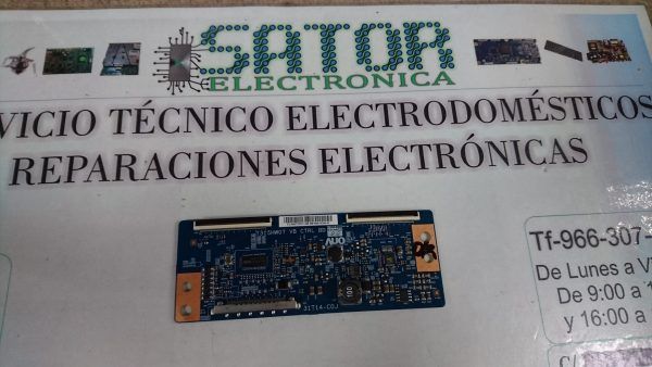 Placa T-Com T315hw07 Vbctrl Bd-31t14-Coj