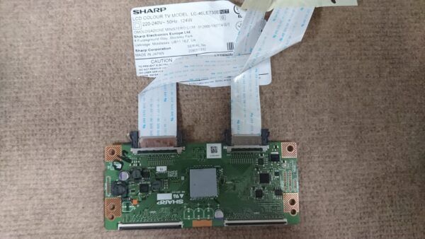 Placa T-Com 26-B001905u Tv Sharp Lc-46le730e