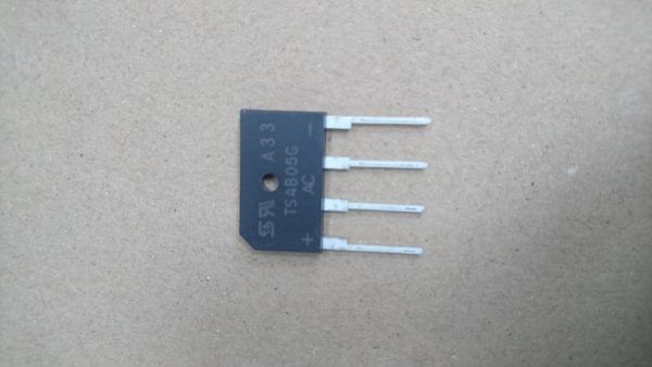 Puente Rectificador De Diodo Ts4b05g A33