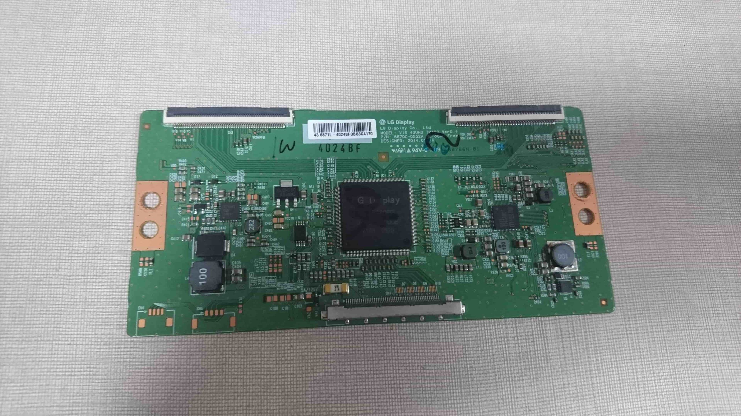 Placa T-Com V15 43UHD TM120ver0.4