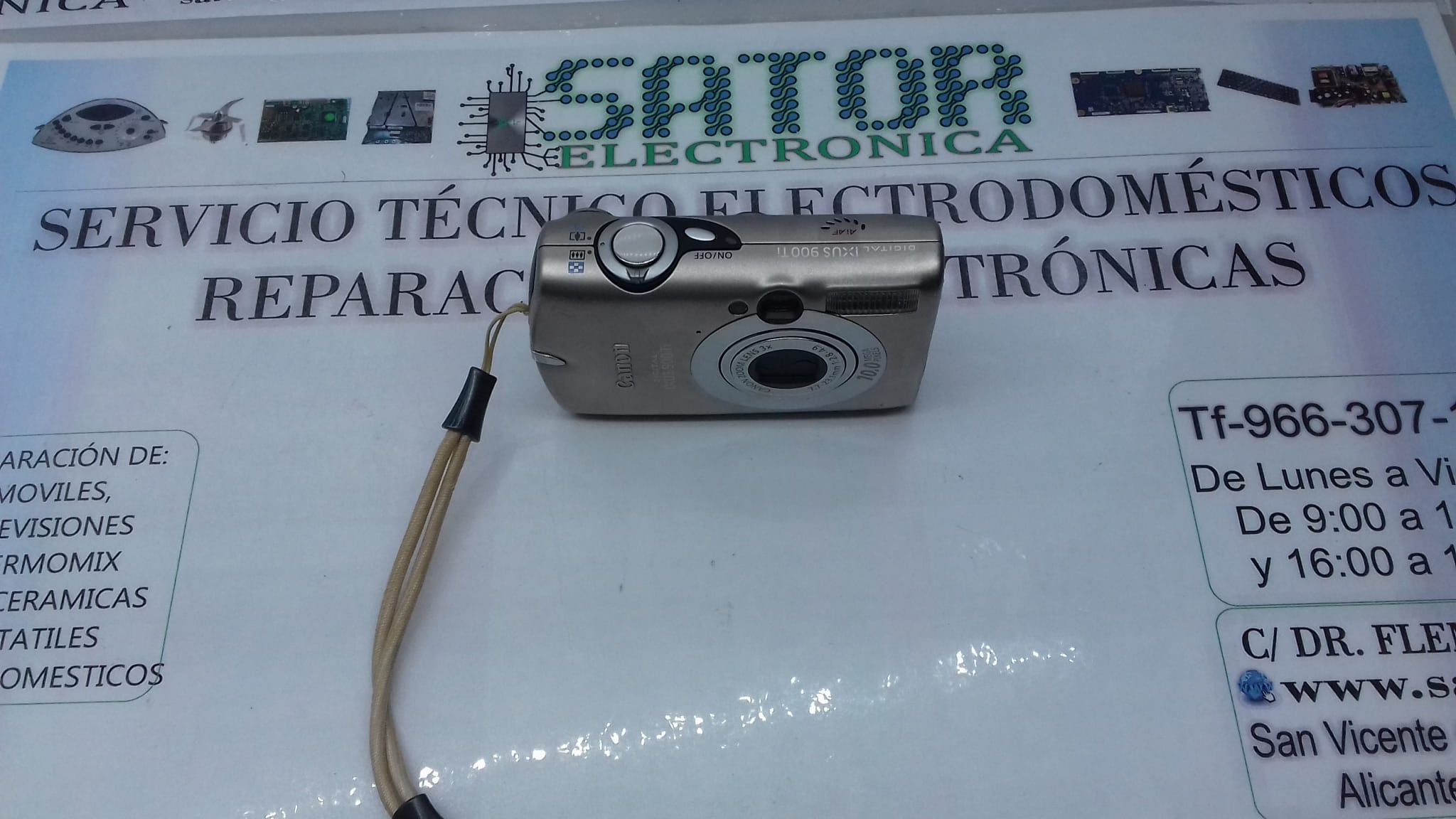 Camara de fotos Canon Isus 900Ti