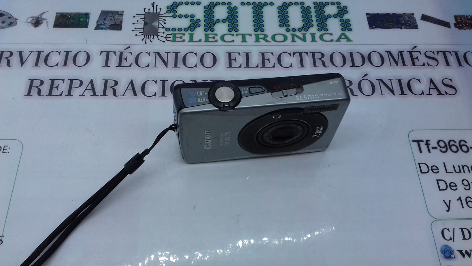 Camara de fotos Canon Ixus75