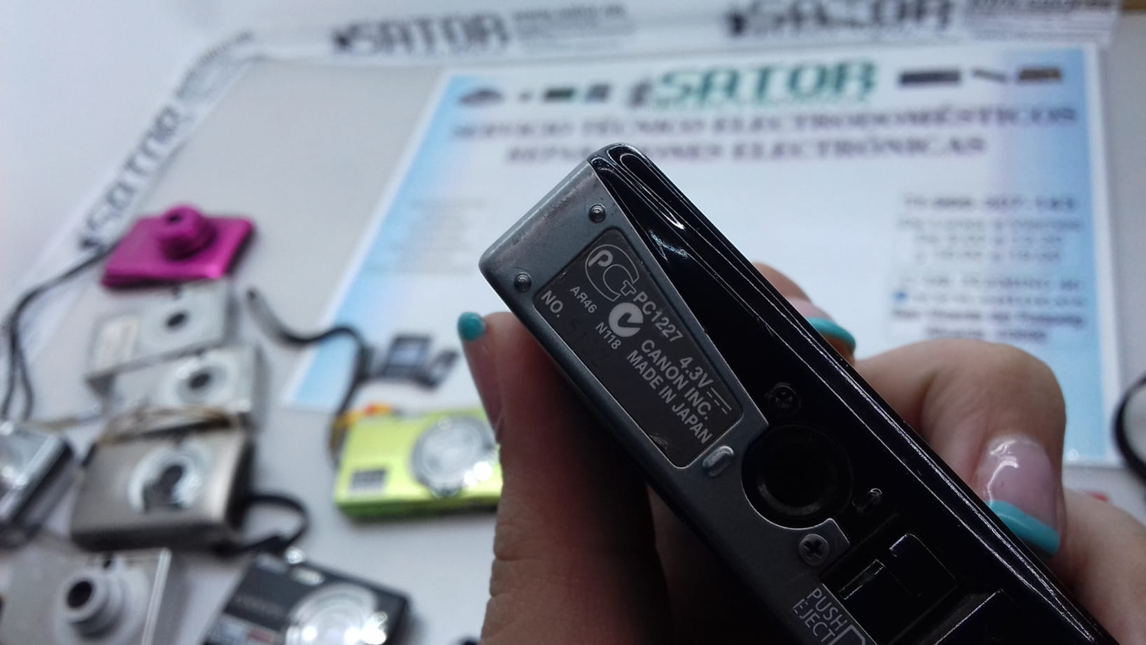 Canon Ixus75 Pc1227 N118 etiqueta