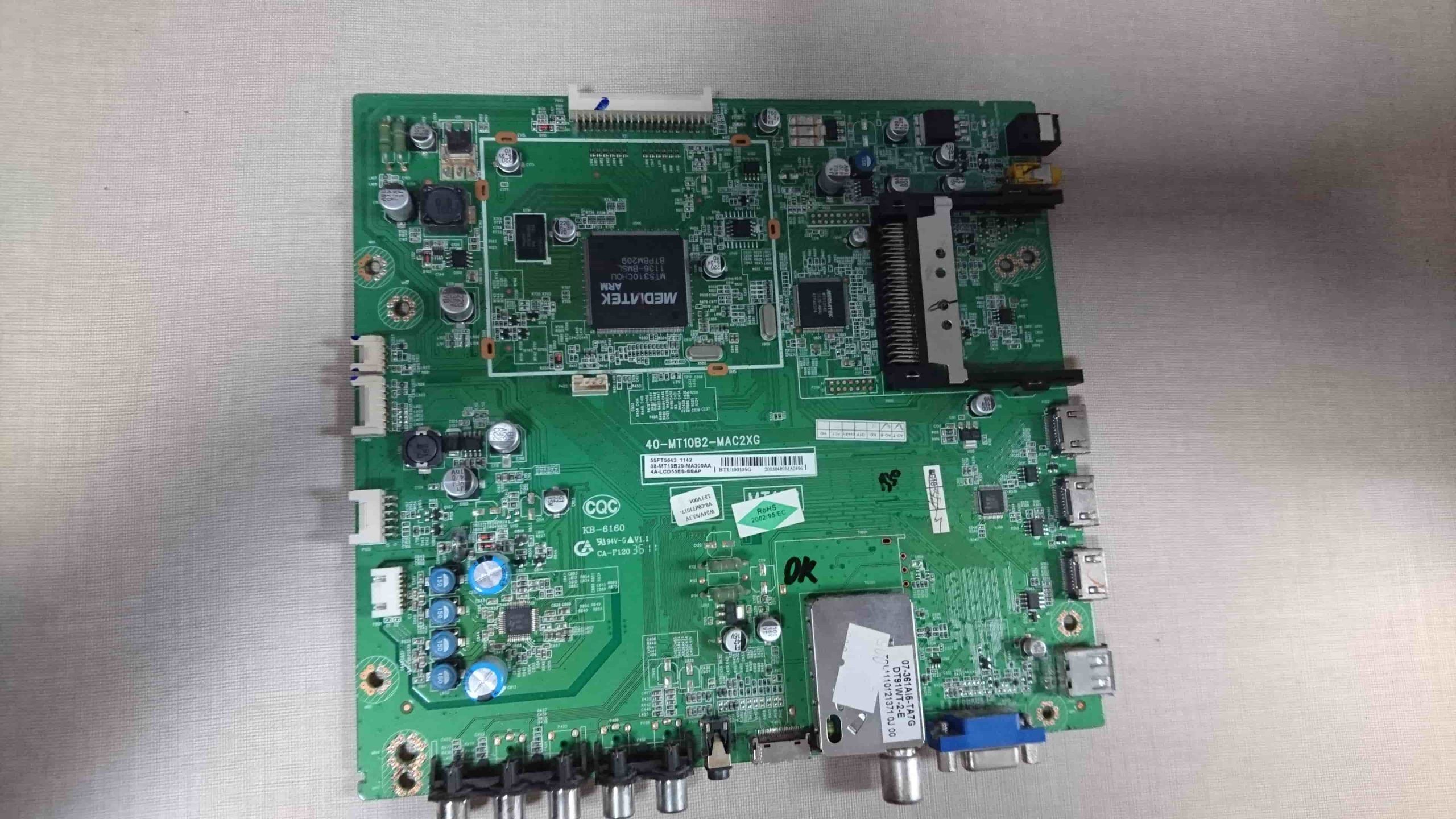 Circuito integrado o placa main 40-mt10b2-mac2xg
