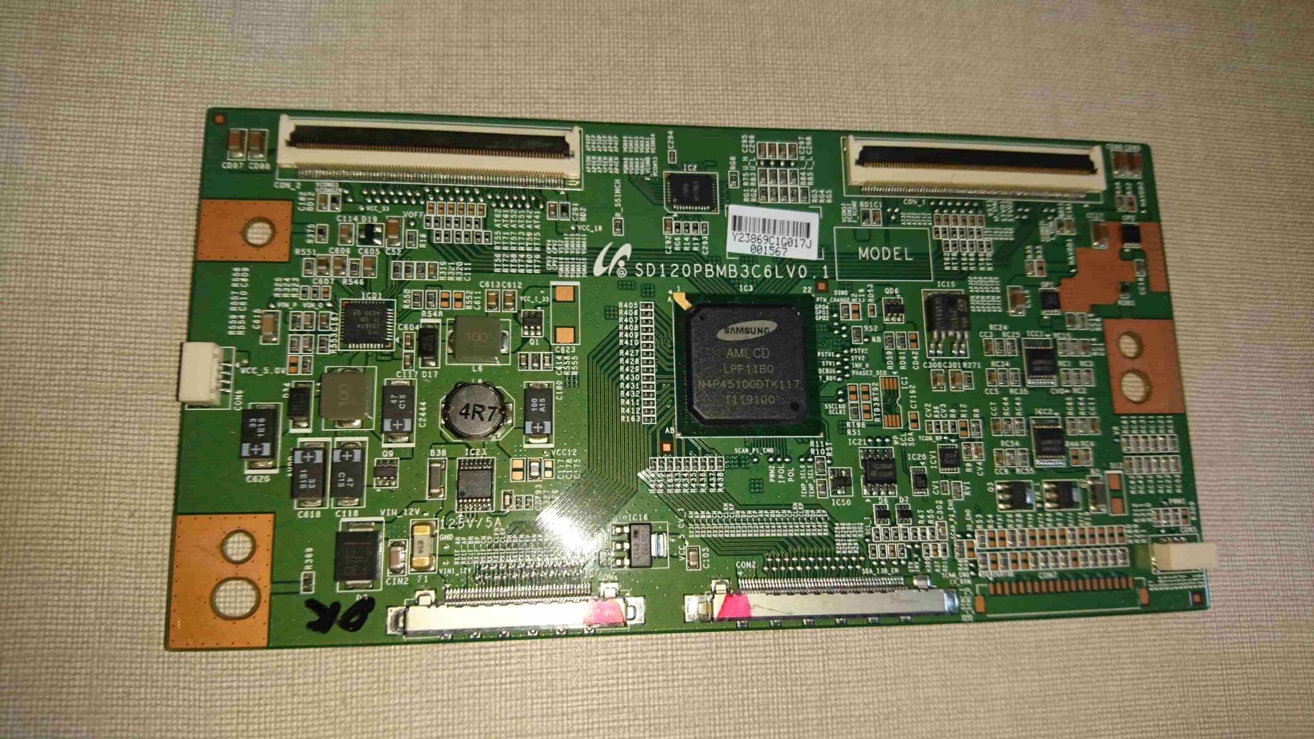 Circuito integrado placa t-com sd120pbmb3c6lvo.1