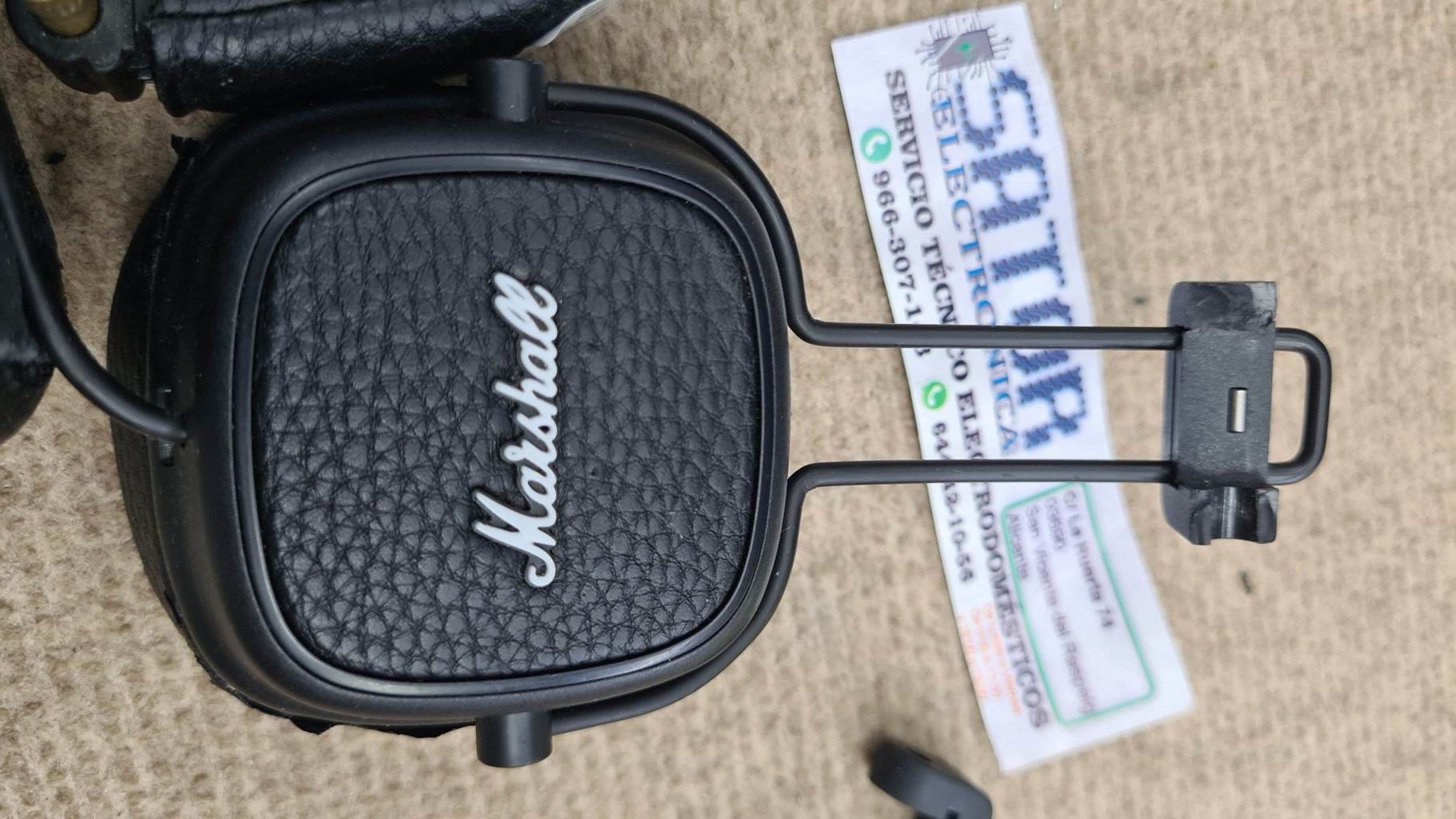 Bisagra para auriculares Marshall Major III