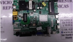 Circuito electonico placa main tp.sis231.pt85