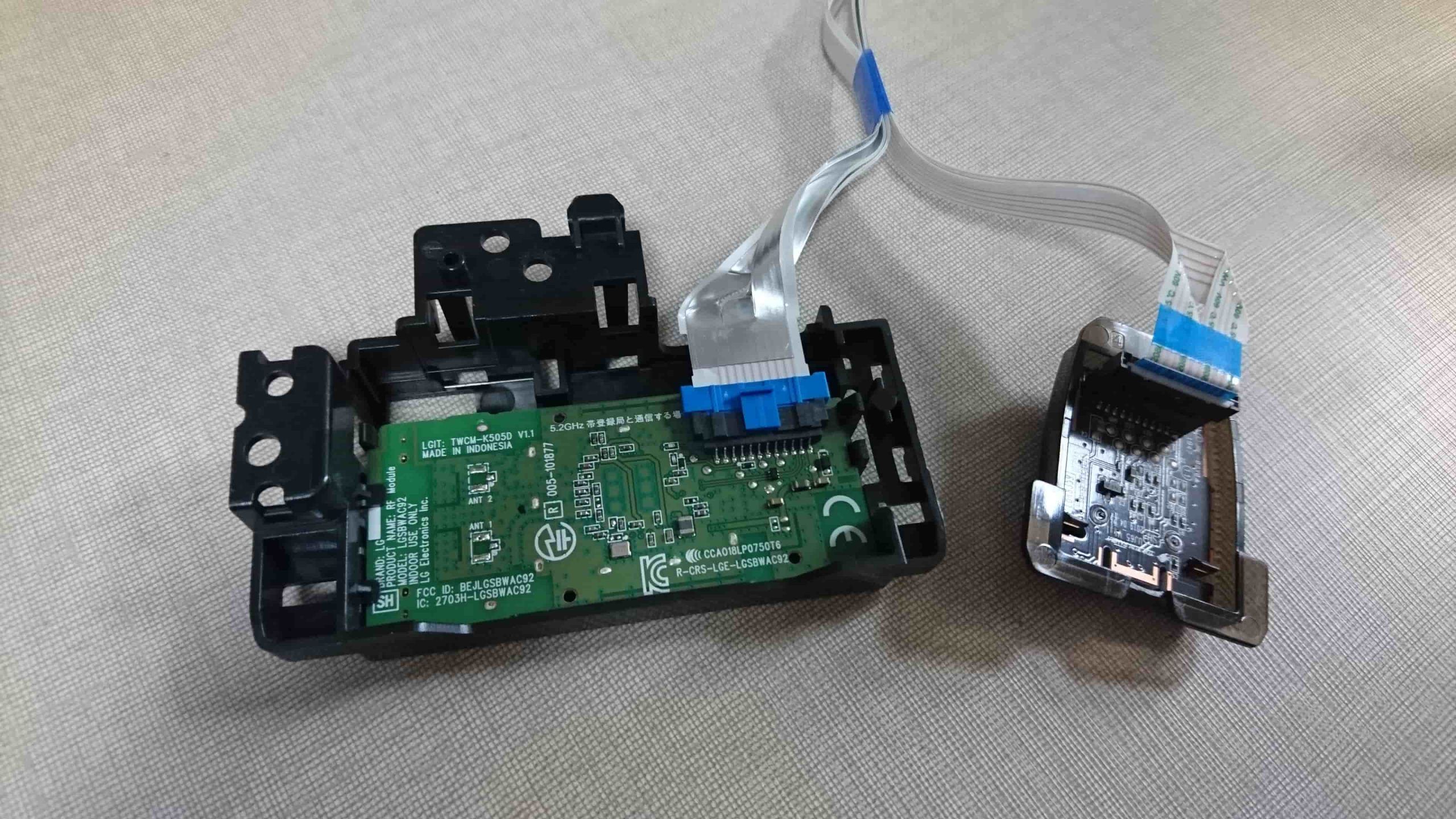 Modulo wifi LGSBWAC92-botonera EBR8359-tv lg32LM6300PLA