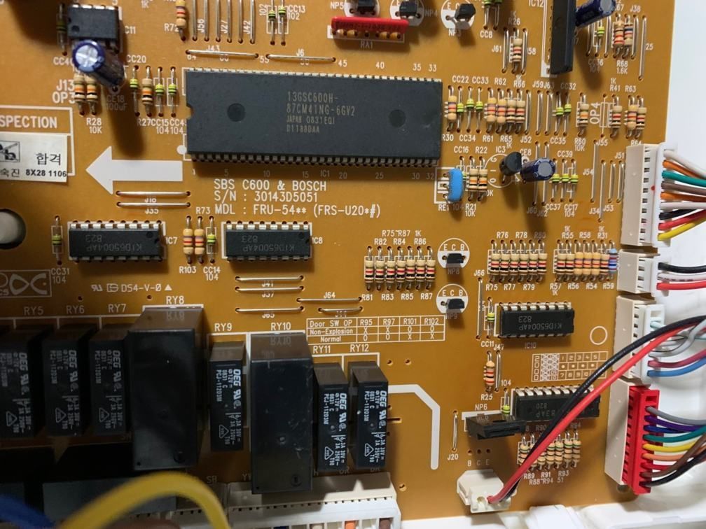 Reparar circuito Bosch Fru-54 Frs-U20