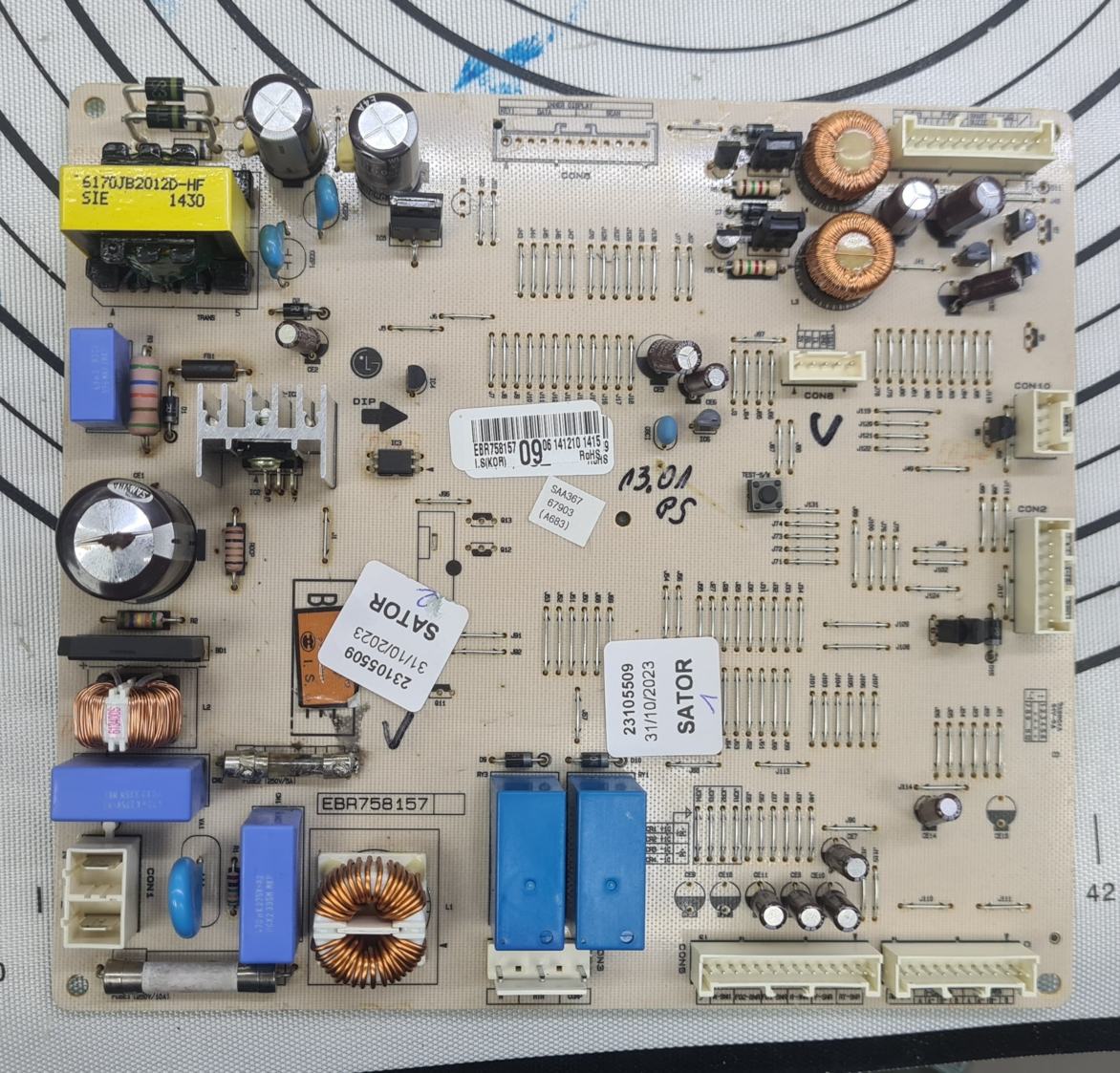 Reparación Circuito Electronico Lg EBR758157
