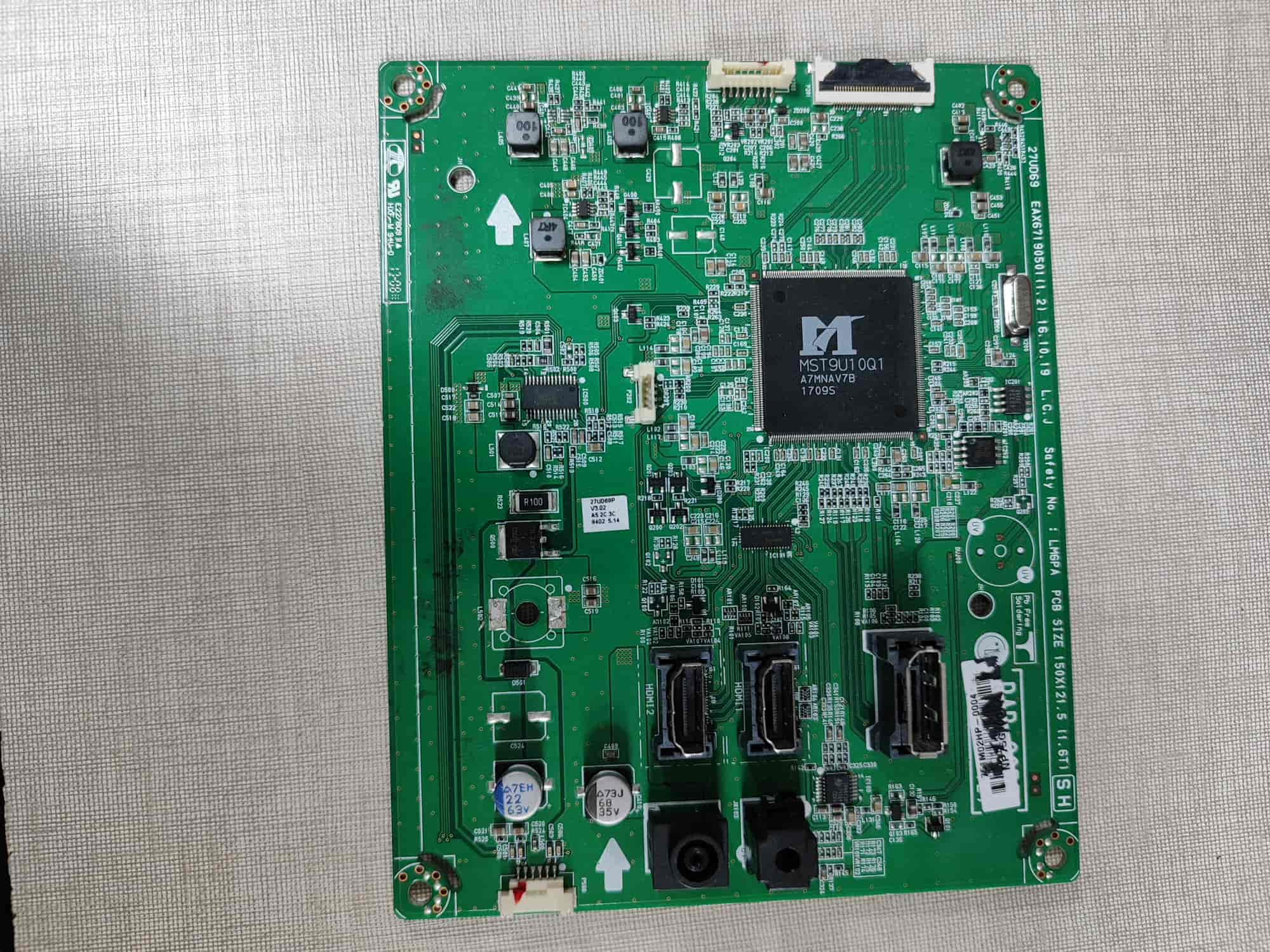 Circuito electrónico placa main eax67190501