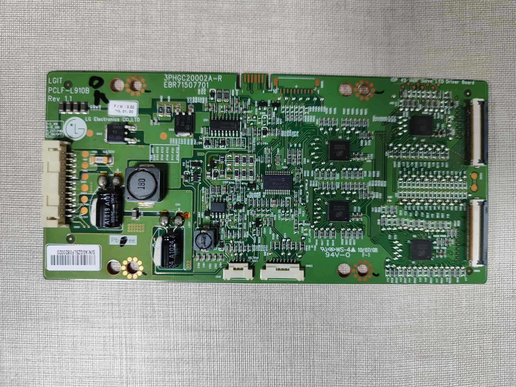 Circuito Electrónico o Placa T-Con ebr71507701