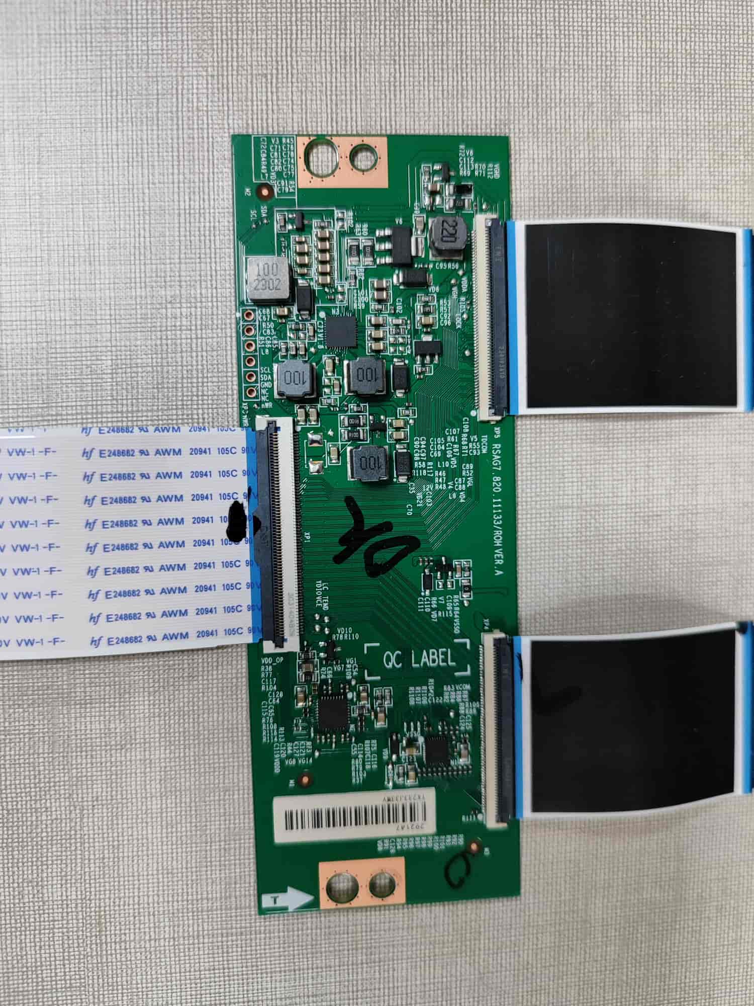 Circuito Electrónico o Placa T-Con rsag7.820.11133