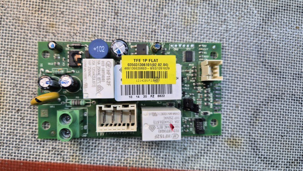 Reparación Tarjeta Termo Eléctrico Fleck 035031306101