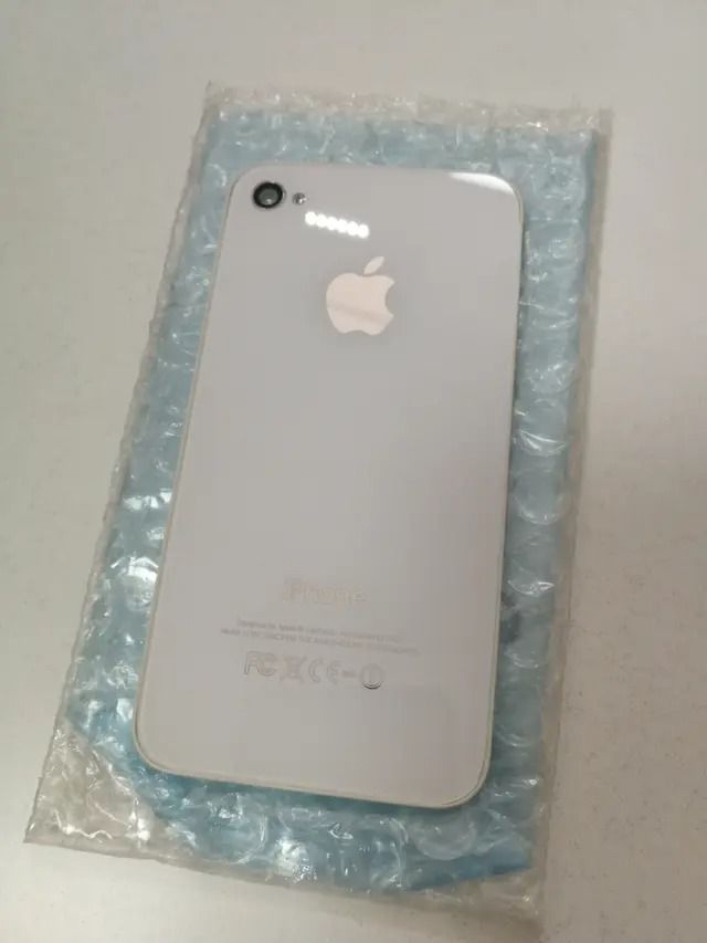 Cristal Trasero iPhone 4S Blanco
