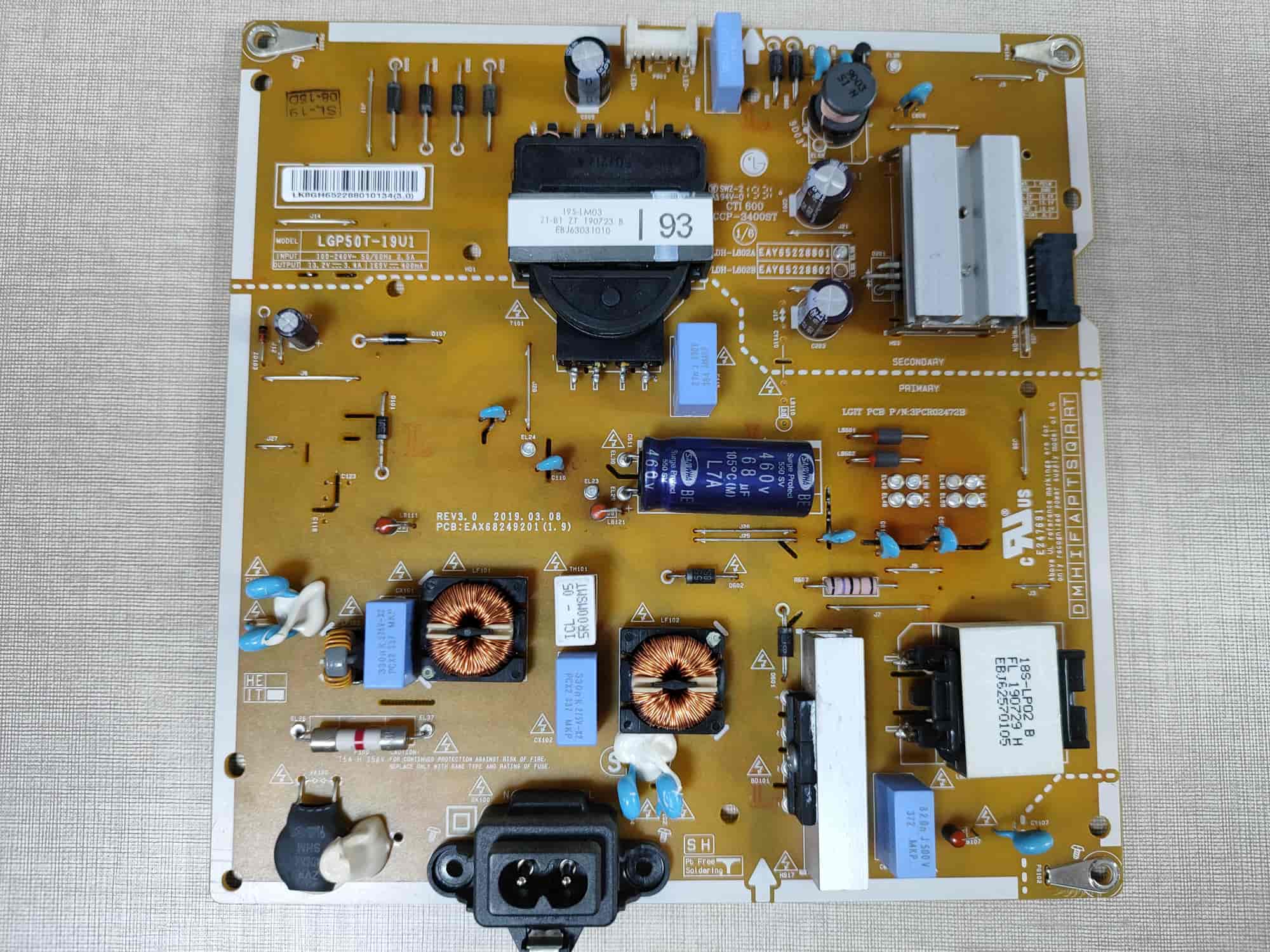 Fuente Alimentación LGP50T-19U1