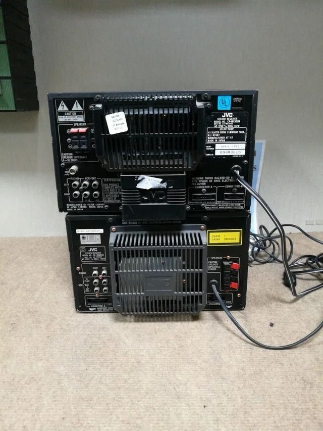 JVC COMPACT COMPONENT SYSTEM MX-50 trasera