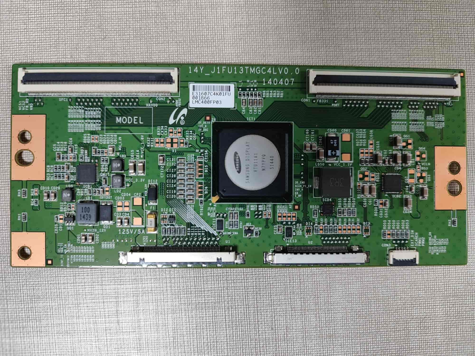 Circuito Electrónico o Placa T-Con 14Y_J1FU13TMGC4LV0.0
