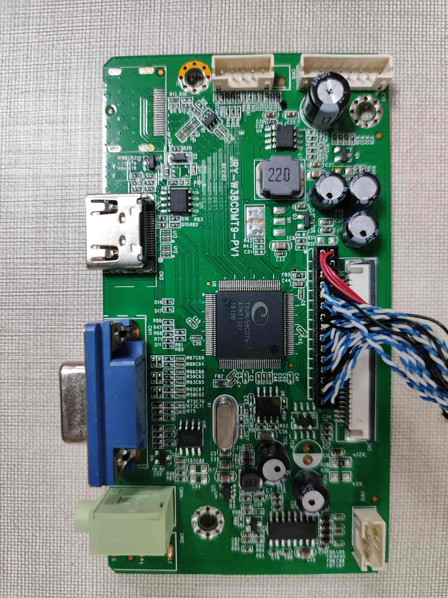 Circuito electrónico placa main W38CDMT9-PV1