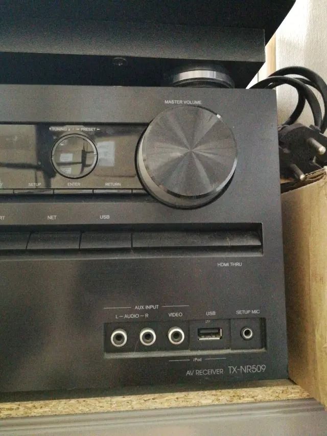 Receptor ONKYO TX-NR509 delantero lateral derecho