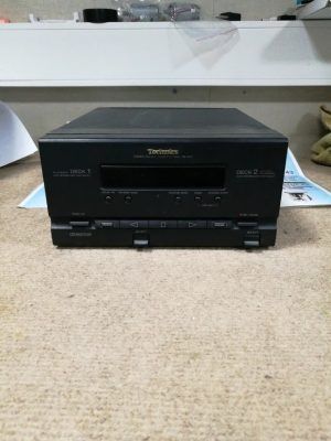 Technics Estéreo Doble Cassette Deck RS-CH7 Averiado