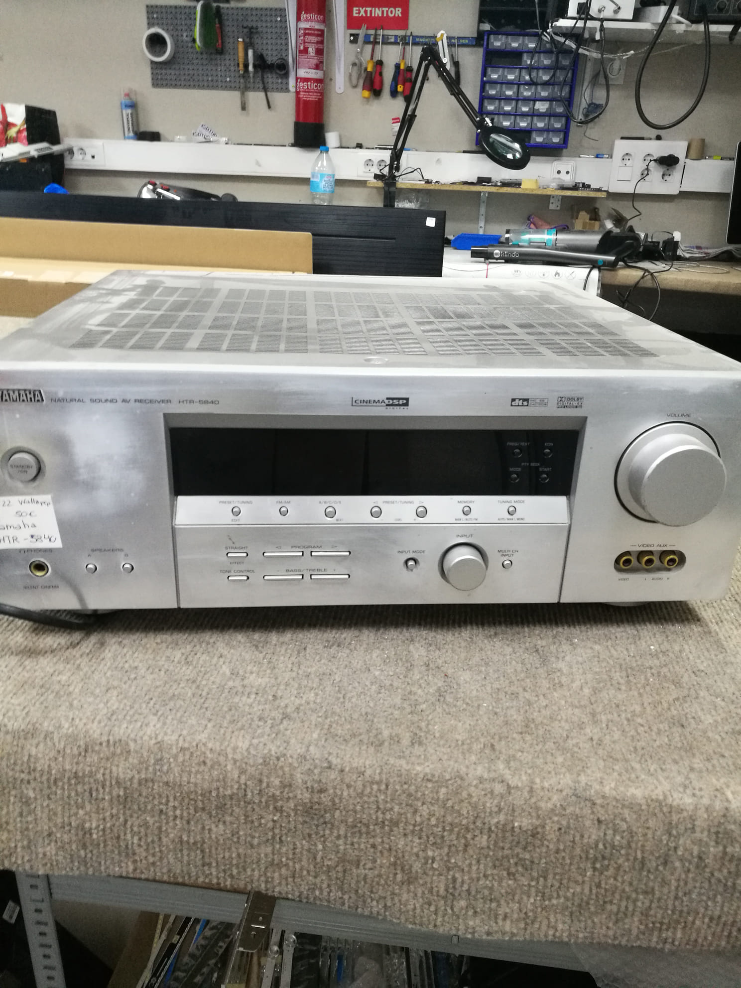 Yamaha Natural Sound AV Receiver HTR-5840