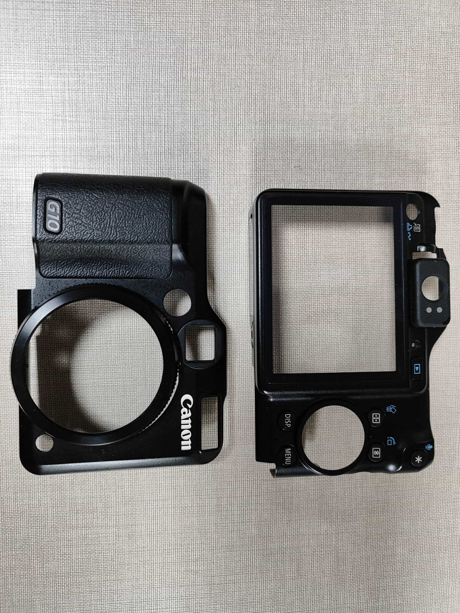Carcasa frontal y trasera para Canon PowerShot G10