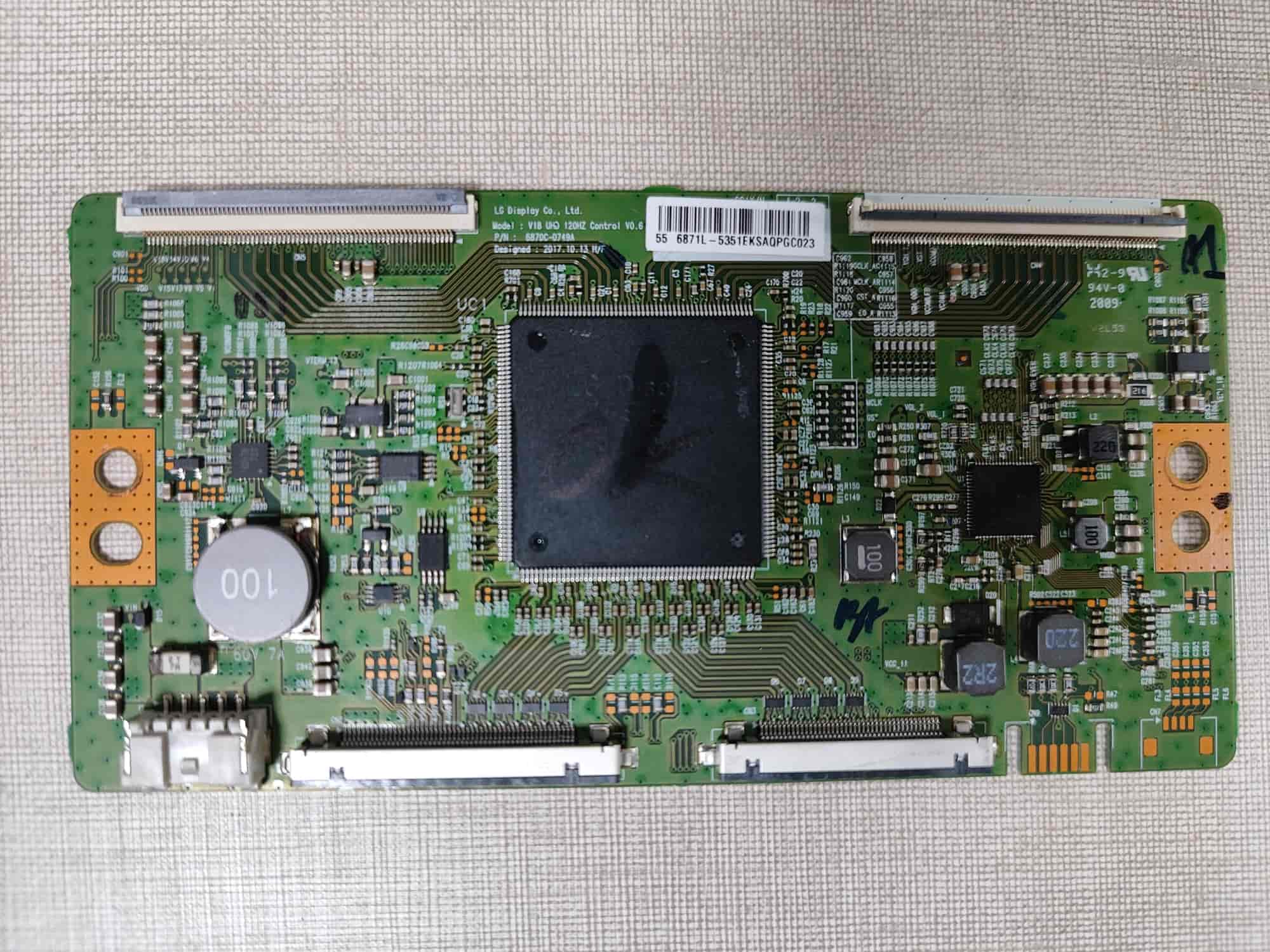 Circuito Electrónico o Placa T-Con 6870C-0749A