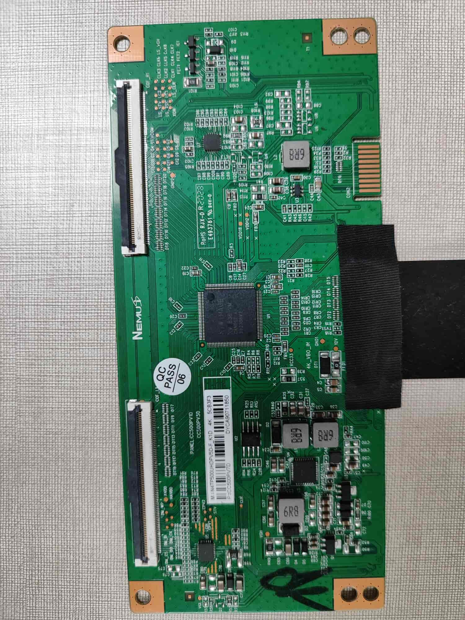 Circuito Electrónico o Placa T-Con N4TP500UHDPV5D-F_K1D