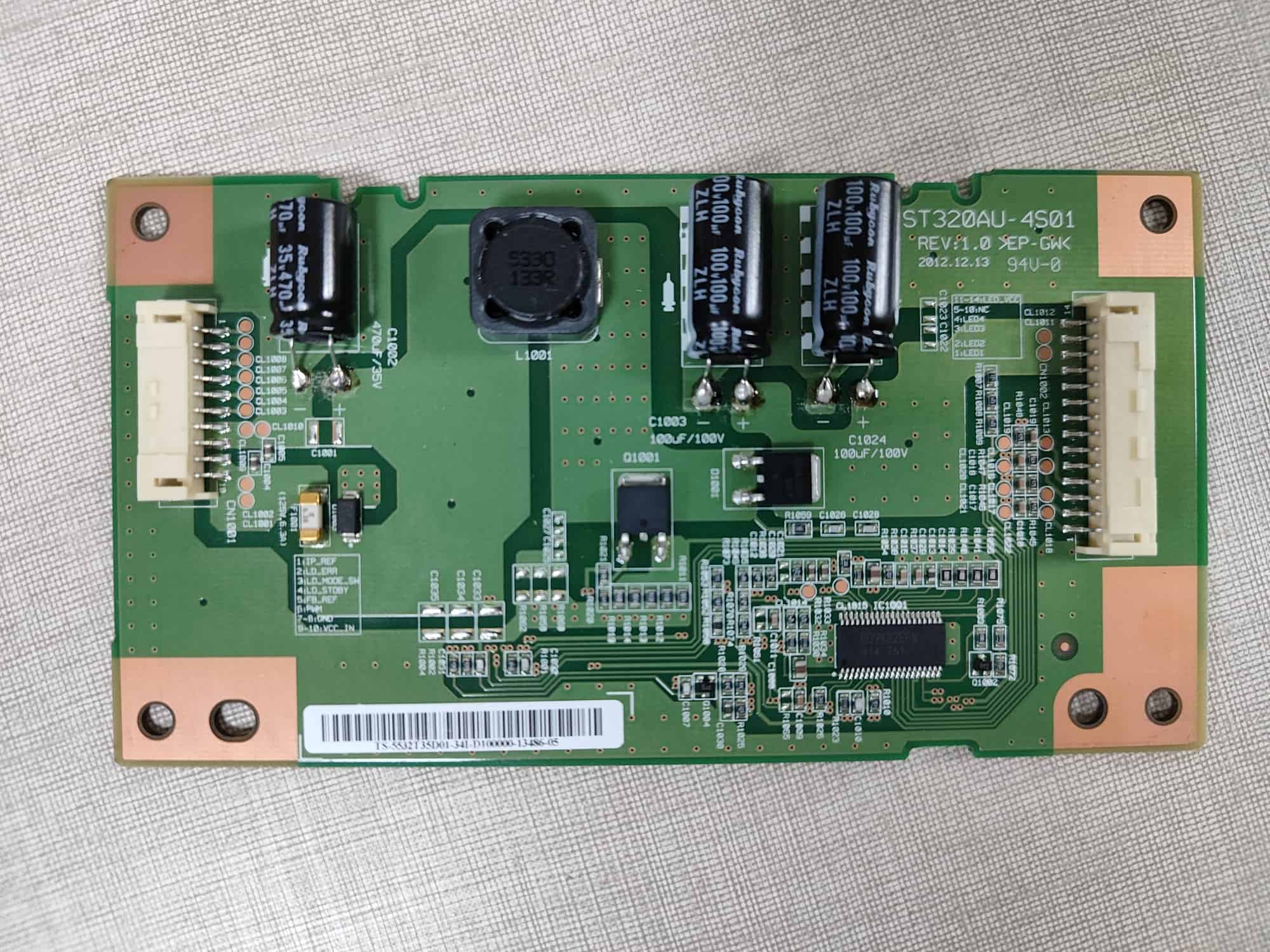 Circuito Electrónico o Placa T-Con ST320AU-4S01