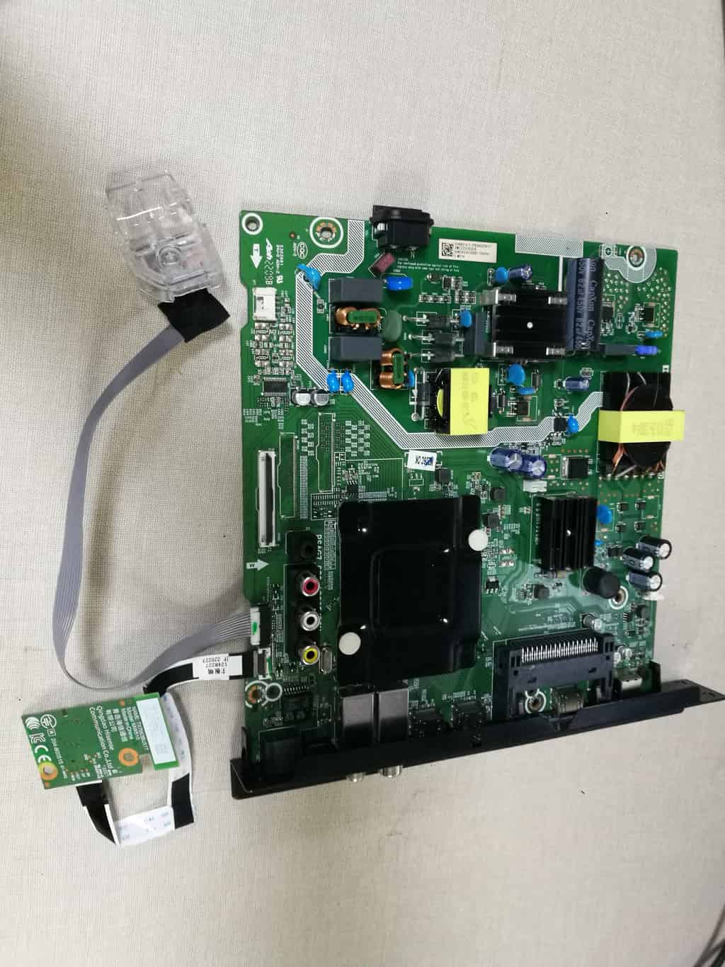 Placa Main RSAG7.820.12365/ROH con botón de encendido y WiFi