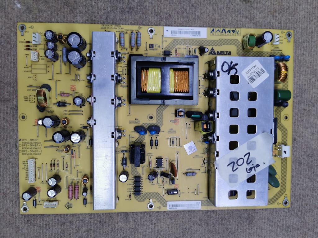 Fuente de Alimentación Sharp DPS-304BP-1 (RDENCA235WJQZ) para Televisores LCD