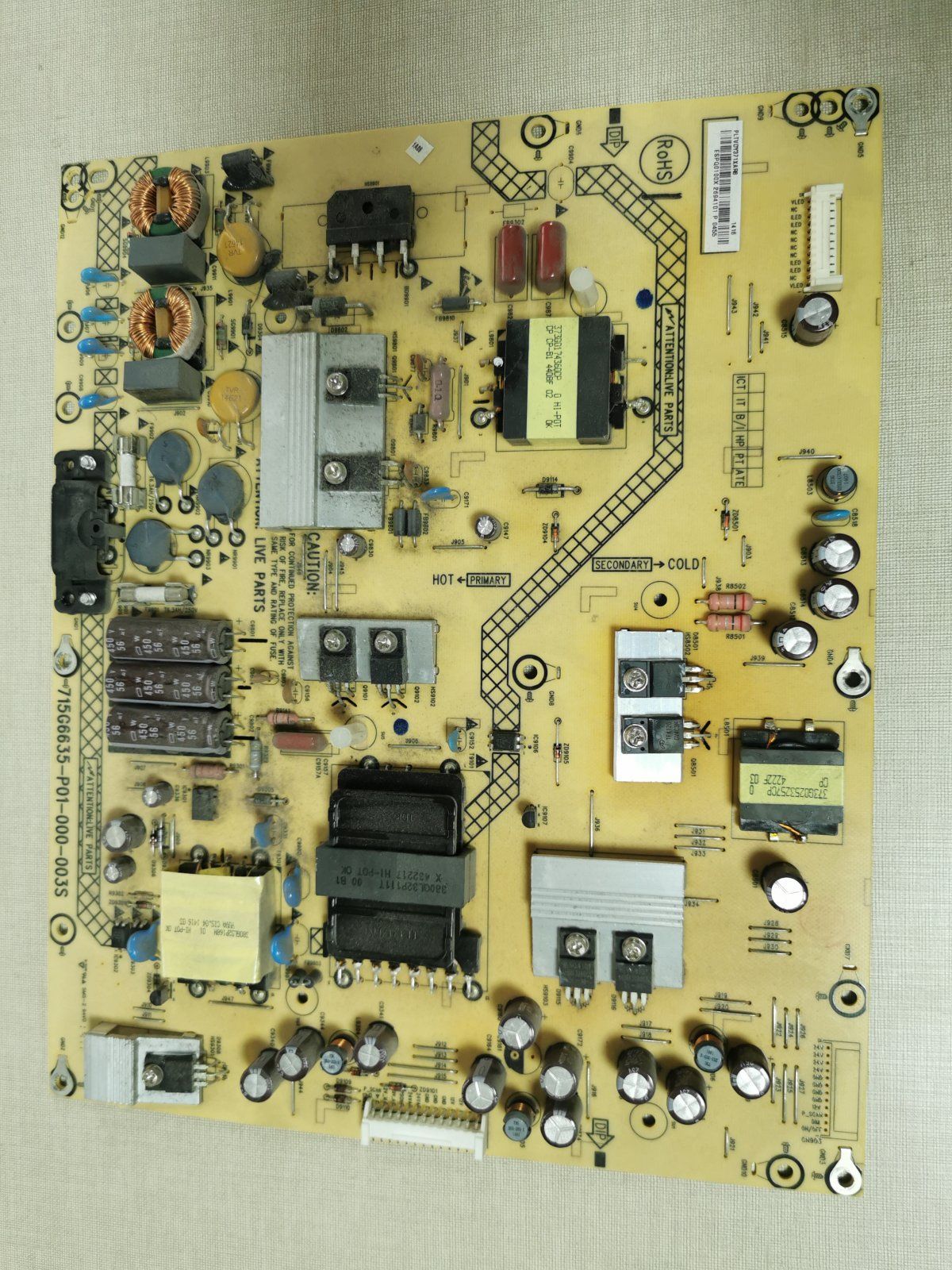 Fuente de alimentación MAIN-BOARD-PLACA-MAIN-62-00874A-PARA-TV-SAMSUNG-QE49Q70RAT para televisor Samsung