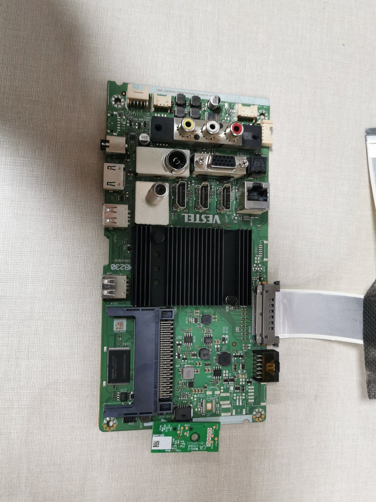 Placa main PLACA-MAIN-MB230-200420R2-PARA-TV-HITACHI-58HK5600 para televisor Hitachi